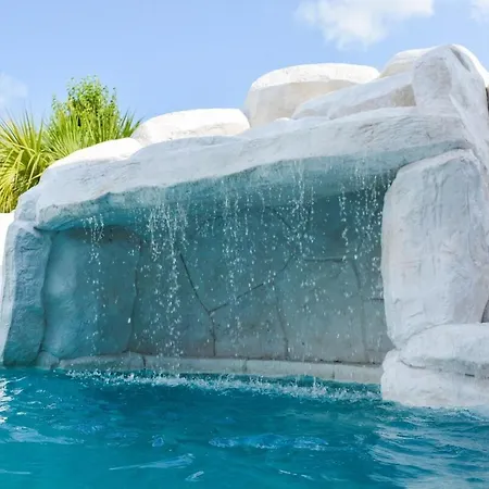 Private Houston Oasis Waterfall Pool Jacuzzi